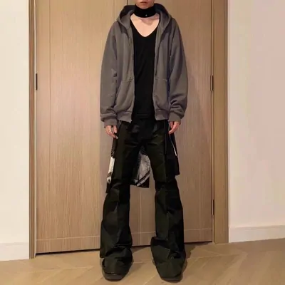 Jeans in the catalogue: Rick Owens DRKSHDW Black Balloon Bootcut Jeans