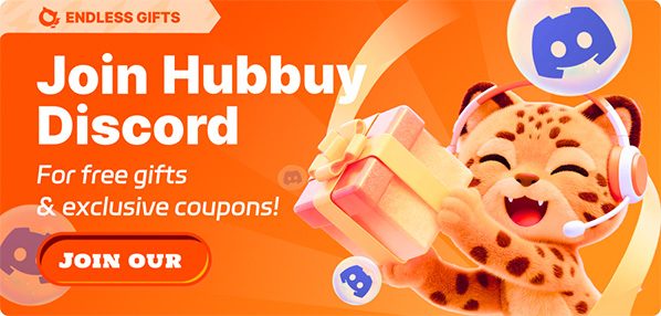 Official HubbuyCN banner inviting shoppers to join the Discord community